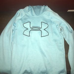 blue underarmour sweatshirt